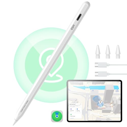 ESR Geo iPad Pencil Findmy Compatible with iPad 2018-2025,with...