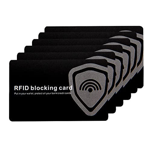MINDRFID RFID Blocking Card Contactless Credit Card Protection Safe RFID Card Wallet Shield Protector Blocker (Pack of 100)
