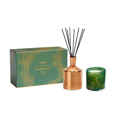 Woodland Spruce Candle and Reed Diffuser Duo (Limited Edition)