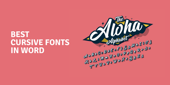Best Cursive Fonts In Word